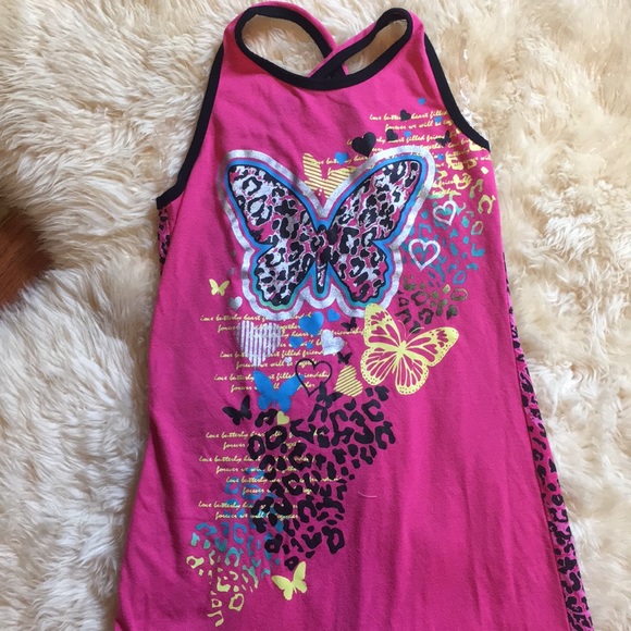 Butterfly & leopard nightgown size 10-12 - Picture 3 of 6